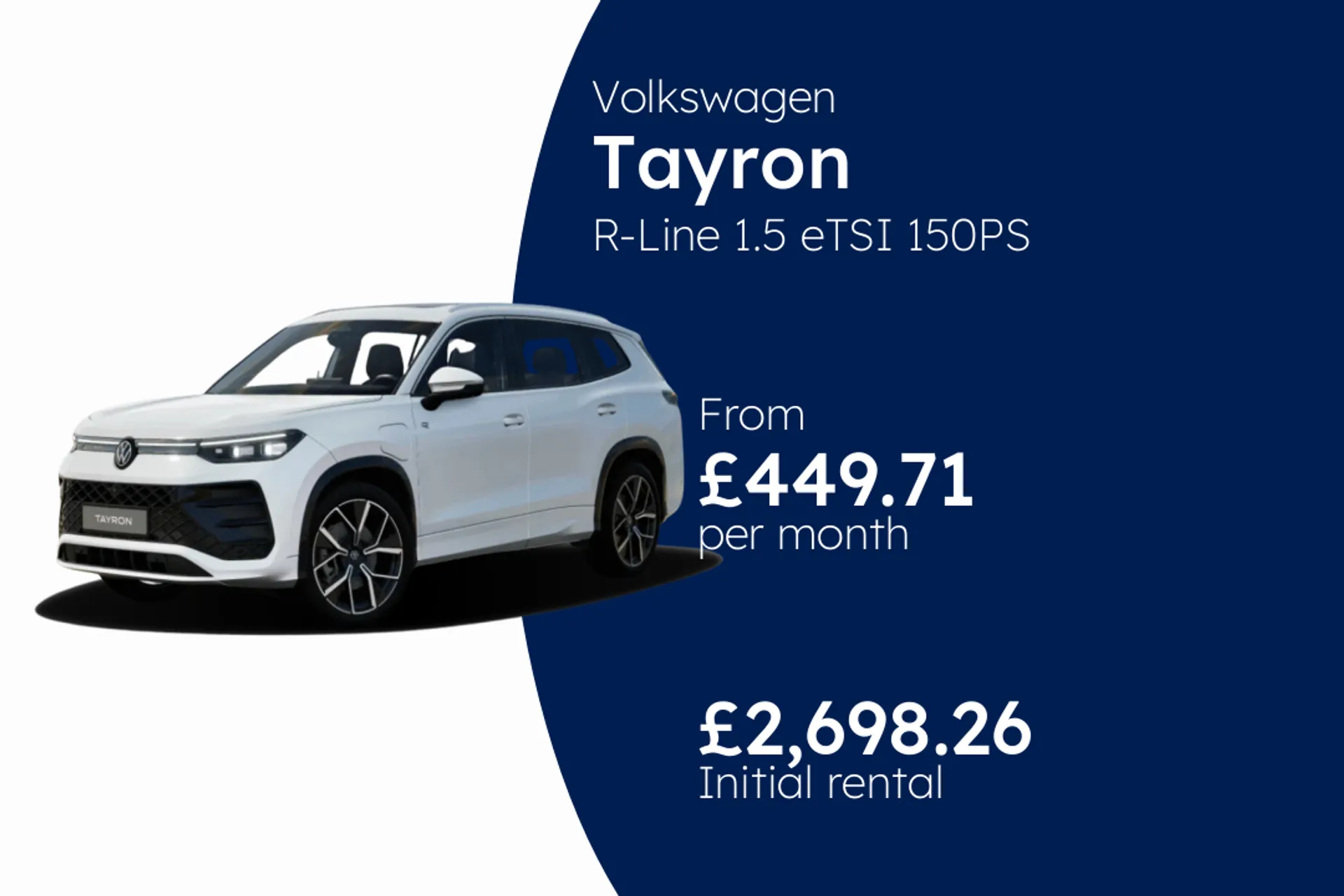 Volkswagen R-Line 1.5 eTSI 150PS 7-Speed DSG 5 Door BCH Finance Offer From £449.71 Per Month  