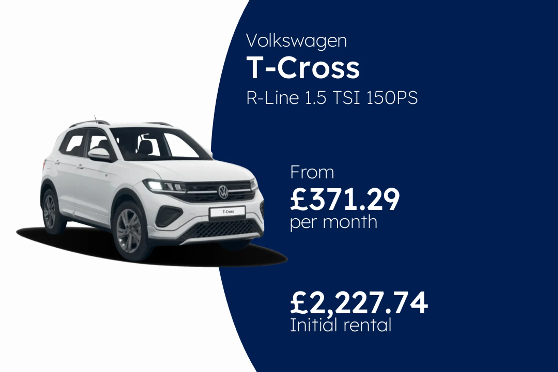 Volkswagen R-Line 1.5 TSI 150PS 7-speed DSG 5 Door BCH Finance Offer From £371.29 Per Month  