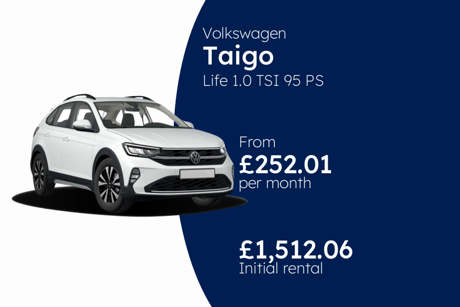 Volkswagen Life 1.0 TSI 95 PS 5-speed Manual 5 Door BCH Finance Offer From £252.01 Per Month  