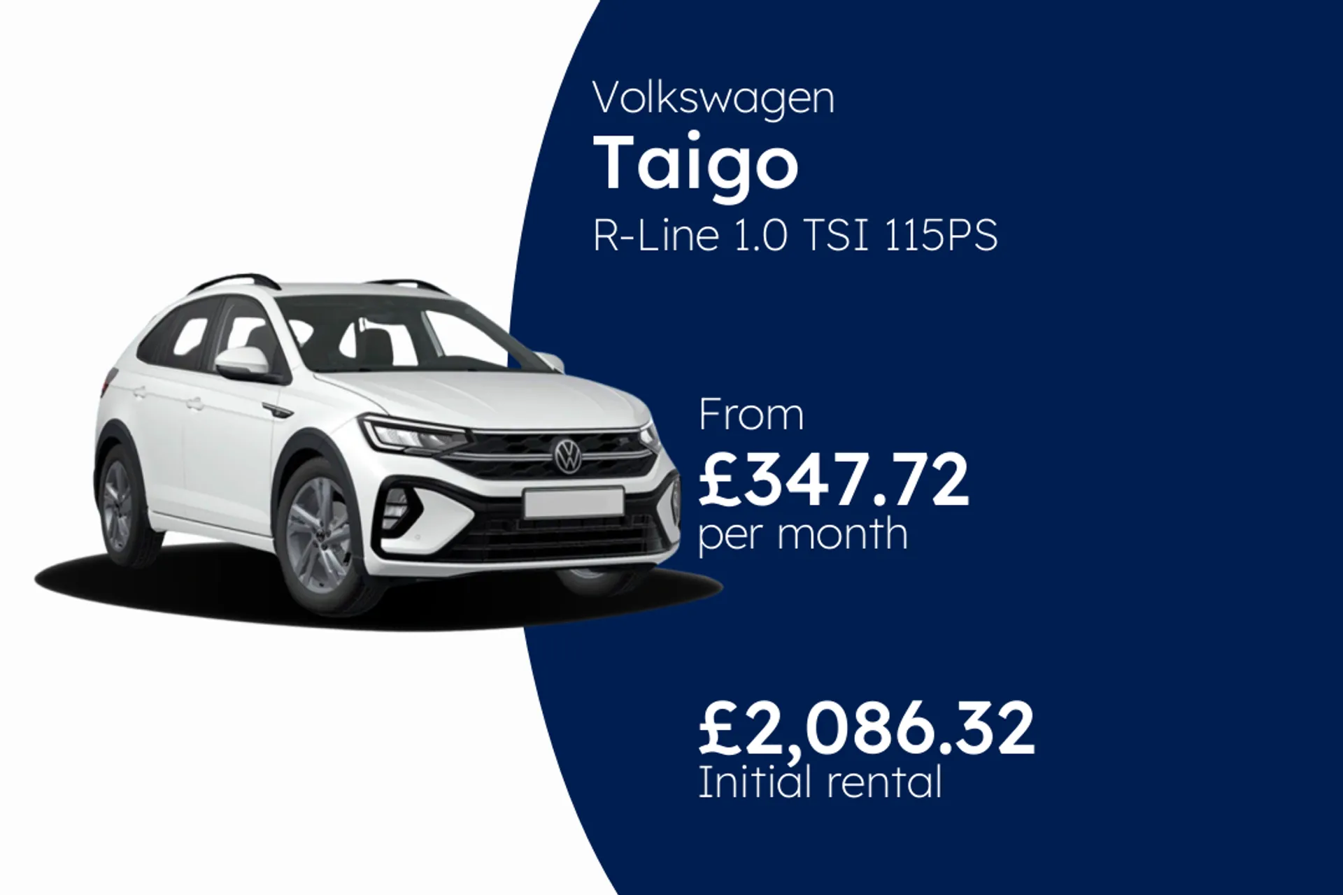 Volkswagen R-Line 1.0 TSI 115PS 7-speed DSG 5 Door BCH Finance Offer From £347.72 Per Month