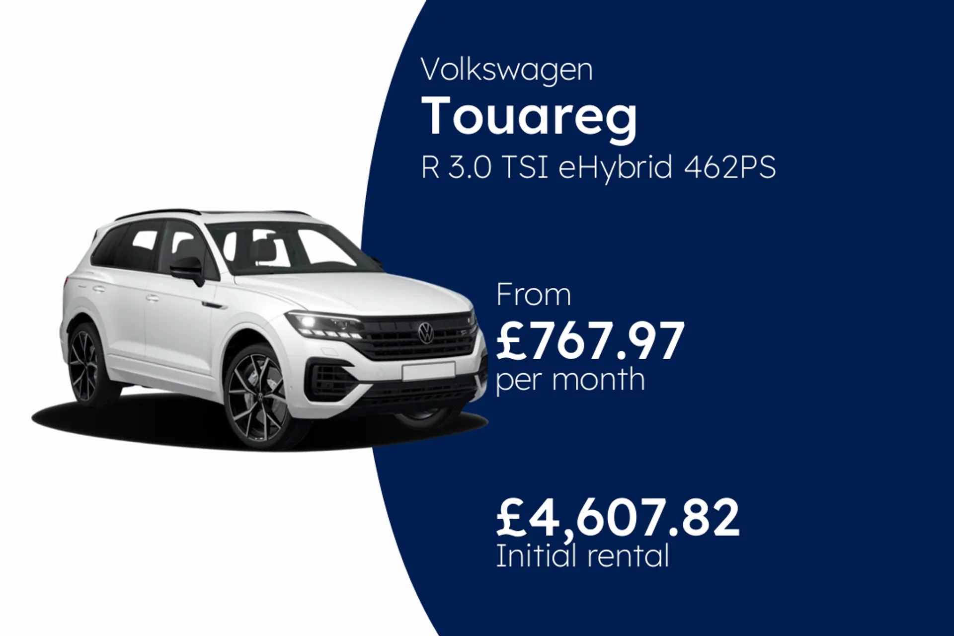 Volkswagen R 3.0 TSI eHybrid 462PS 8-Speed Tiptronic 4Motion 5 Door BCH Finance Offer From £767.97 Per Month  