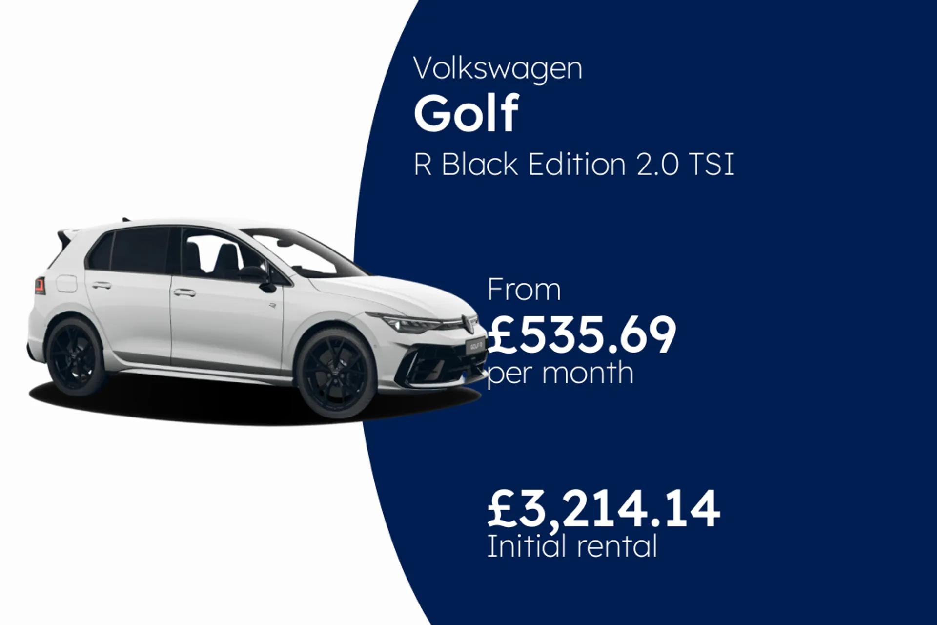 Volkswagen R Black Edition 2.0 TSI 4Motion 333ps 7-Speed DSG 5 Door BCH Finance Offer From £535.69 Per Month  