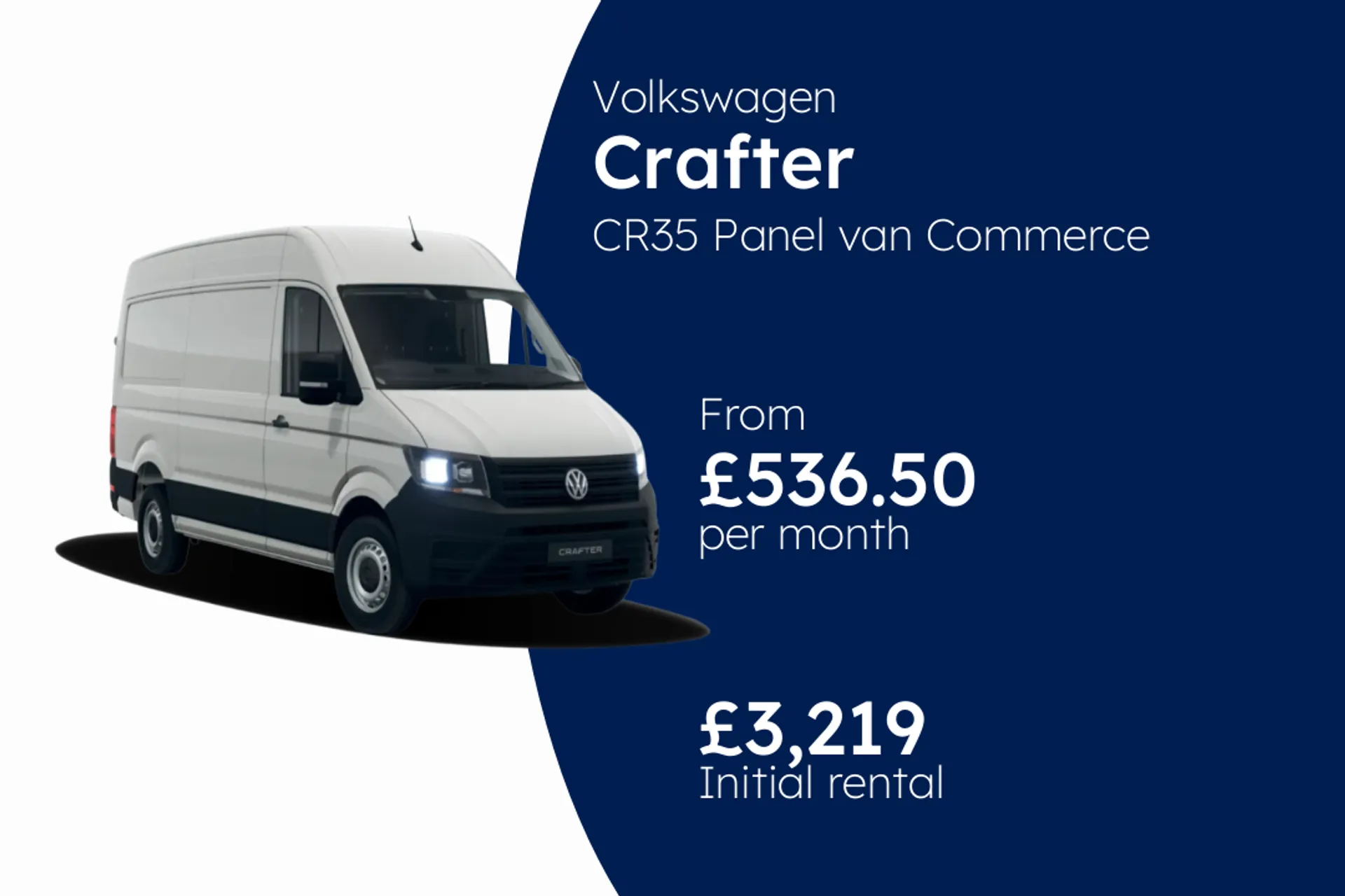 Volkswagen CR35 Panel van Commerce Plus MWB 177 PS 2.0 TDI 6sp Manual FWD BCH Finance Offer From £536.50 Per Month  