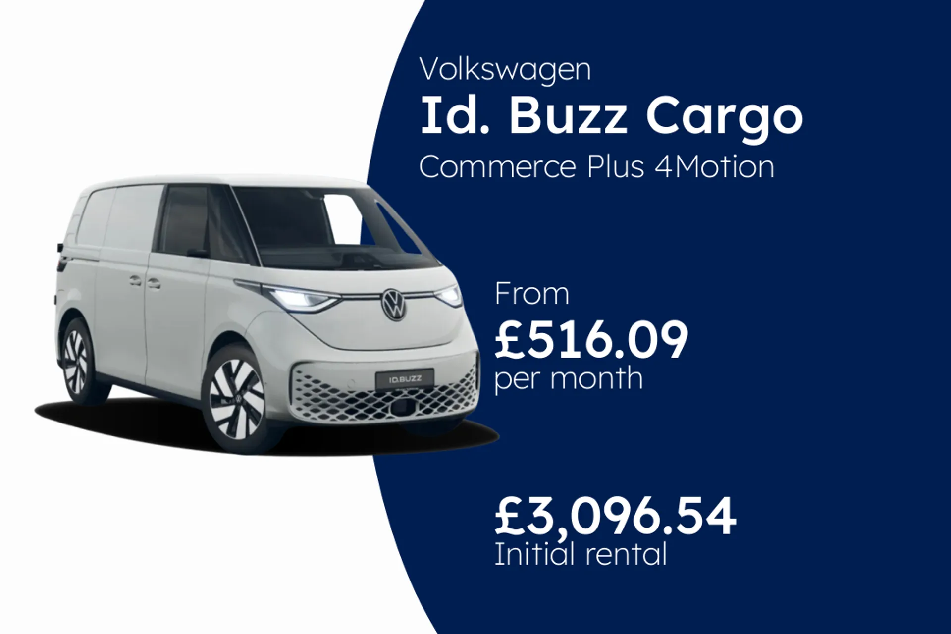Volkswagen Commerce Plus 4Motion SWB 79 kWh 340 PS Electric 1 Speed Automatic BCH Finance Offer From £516.09 Per Month  