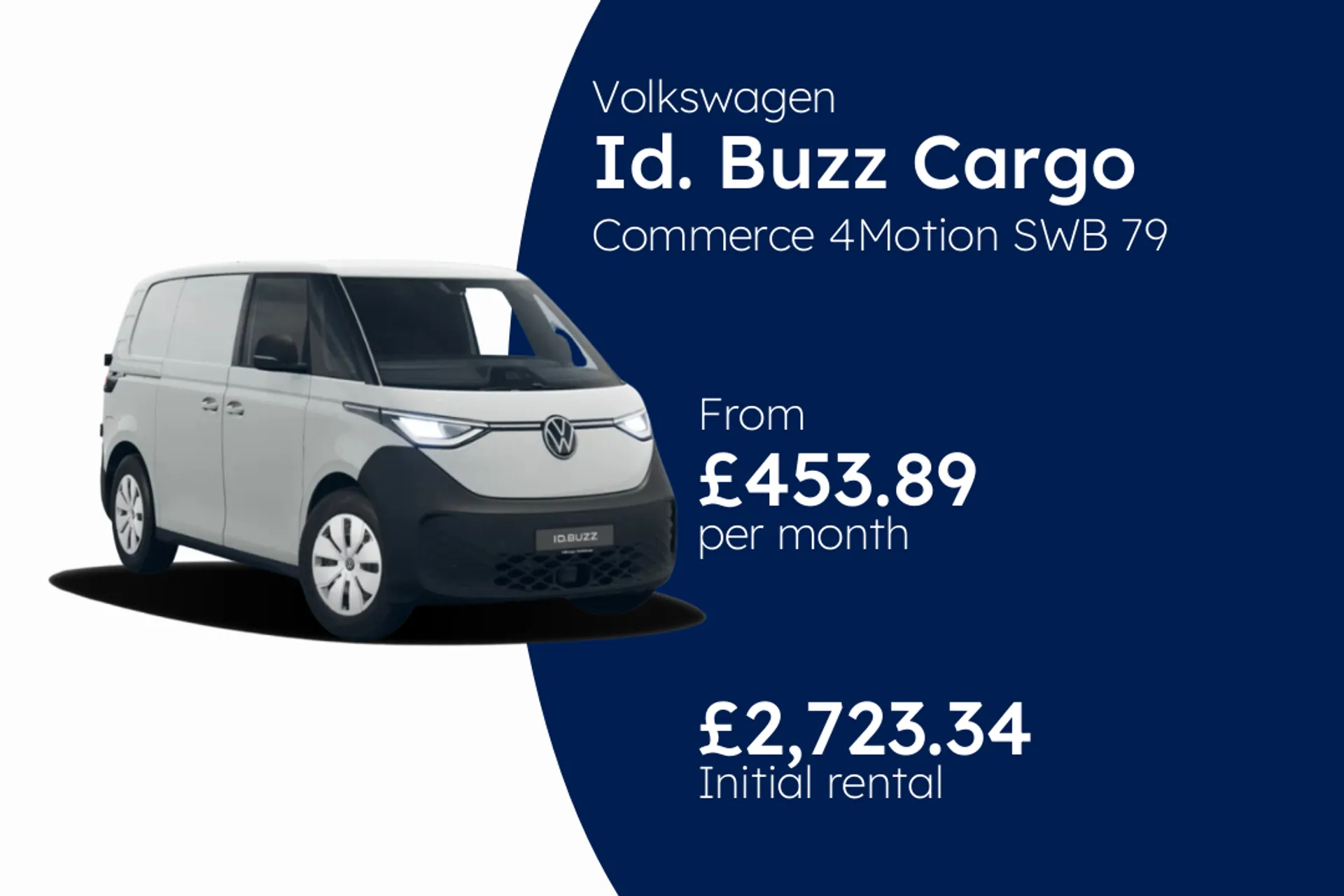 Volkswagen Commerce 4Motion SWB 79 kWh 340 PS Electric 1 Speed Automatic BCH Finance Offer From £453.89 Per Month  