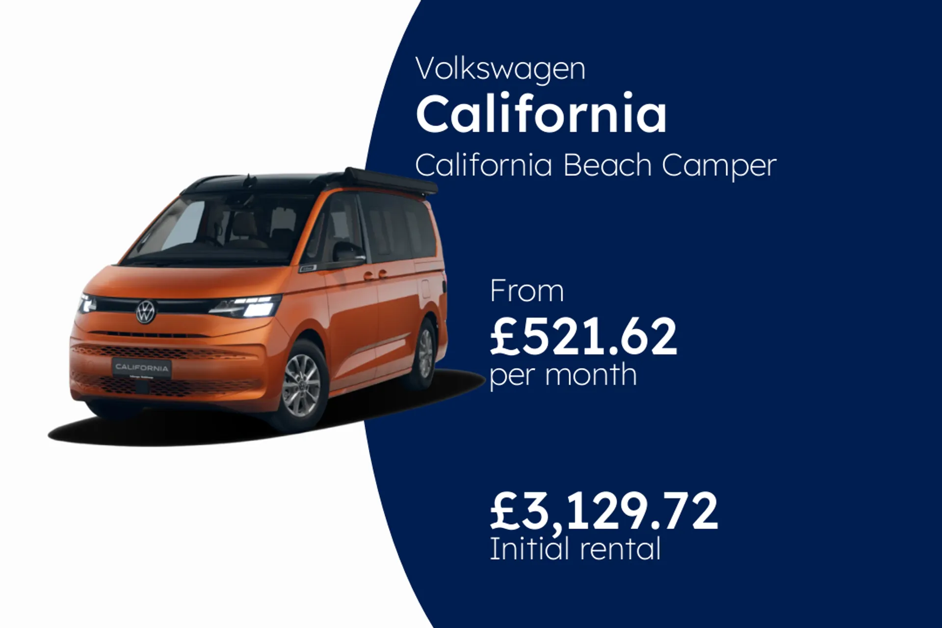 Volkswagen California Beach Camper 245 PS 1.5 eHybrid 6-Speed 4MOTION BCH Finance Offer From £521.62 Per Month  