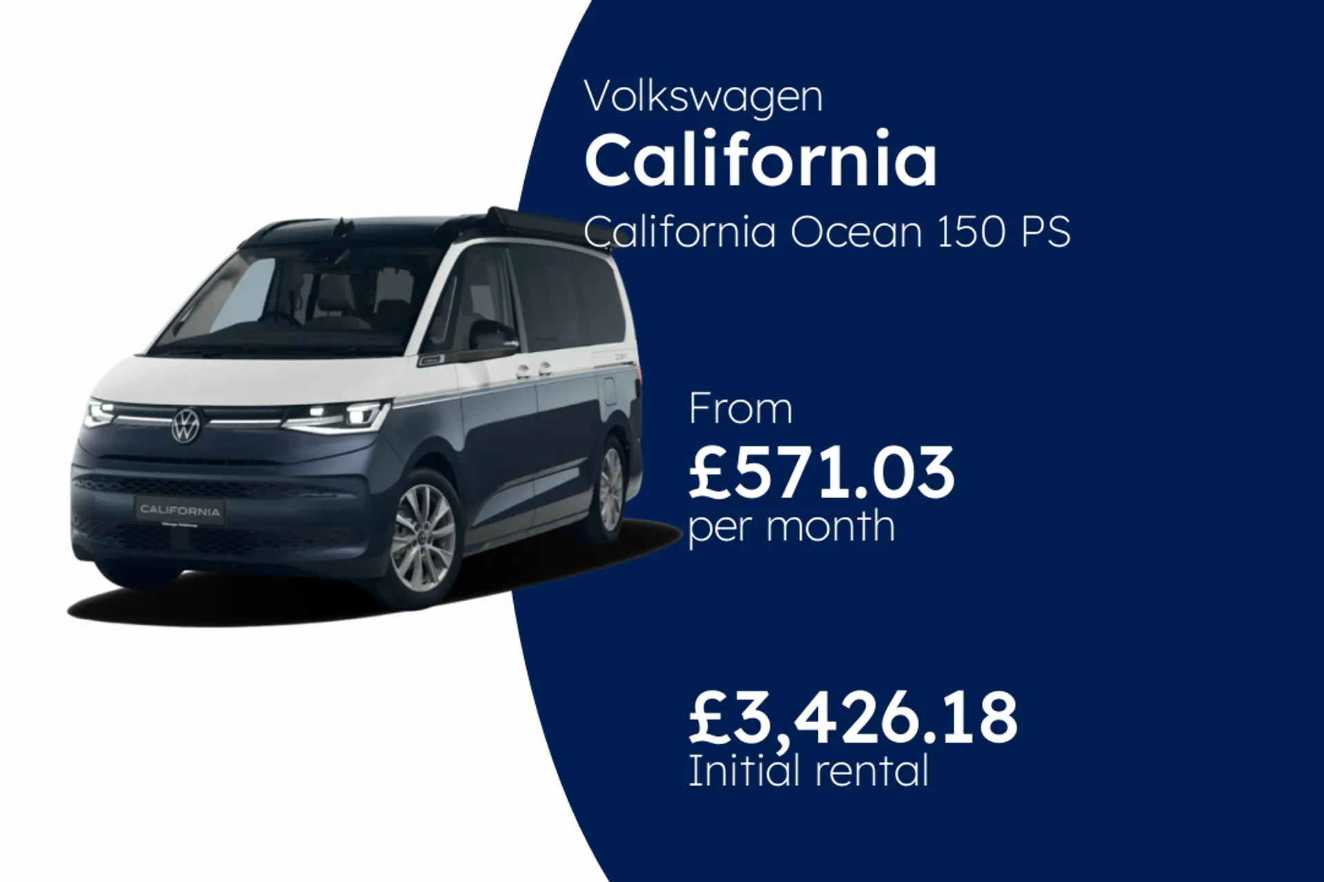 Volkswagen California Ocean 150 PS 2.0 TDI 7-Speed DSG BCH Finance Offer From £571.03 Per Month  