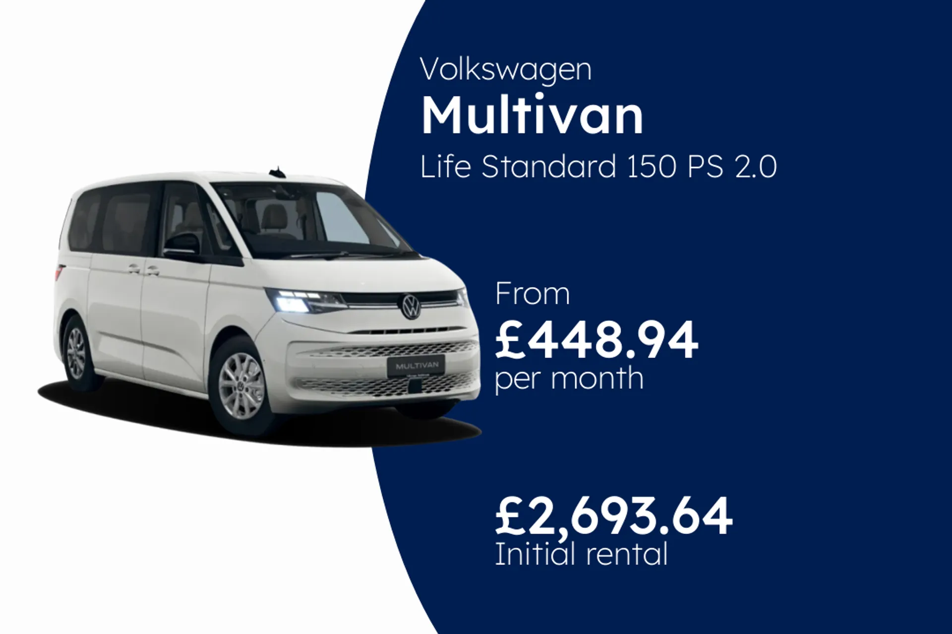 Volkswagen Life Standard 150 PS 2.0 TDI 7-Speed DSG BCH Finance Offer From £448.94 Per Month  