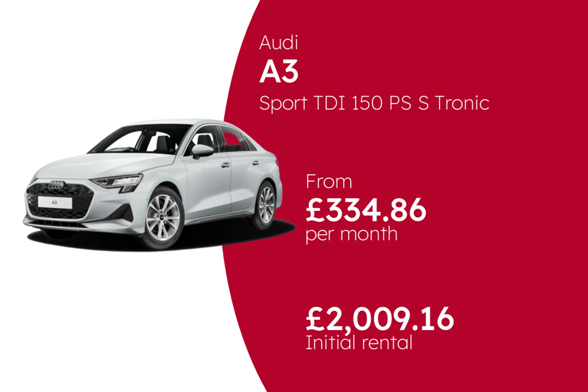 Audi Sport TDI 150 PS S Tronic BCH Finance Offer From £334.86 Per Month  