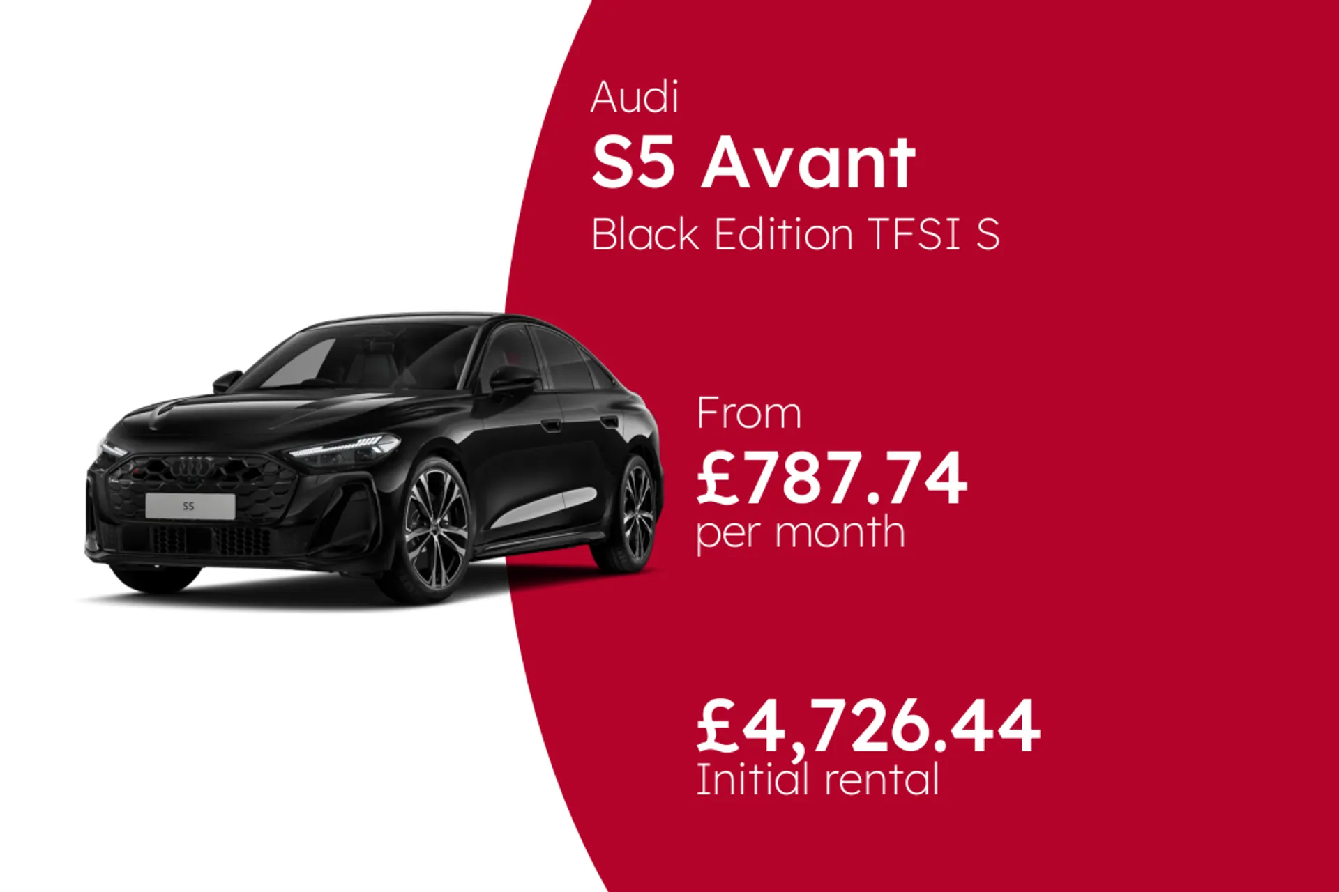 Audi Black Edition TFSI S tronic  BCH Finance Offer From £787.74 Per Month  