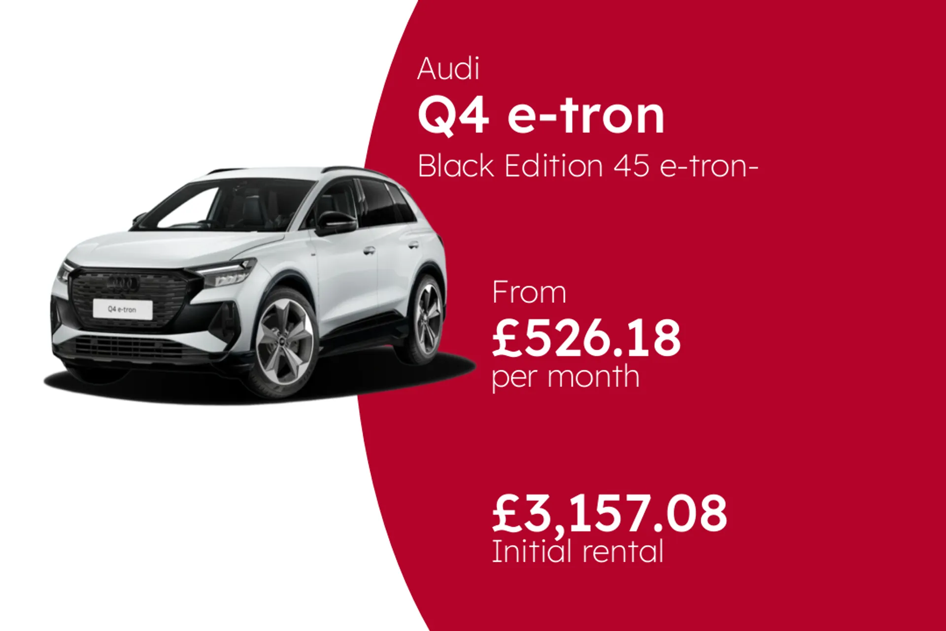 Audi Black Edition 45 e-tron- Automatic BCH Finance Offer From £526.18 Per Month  