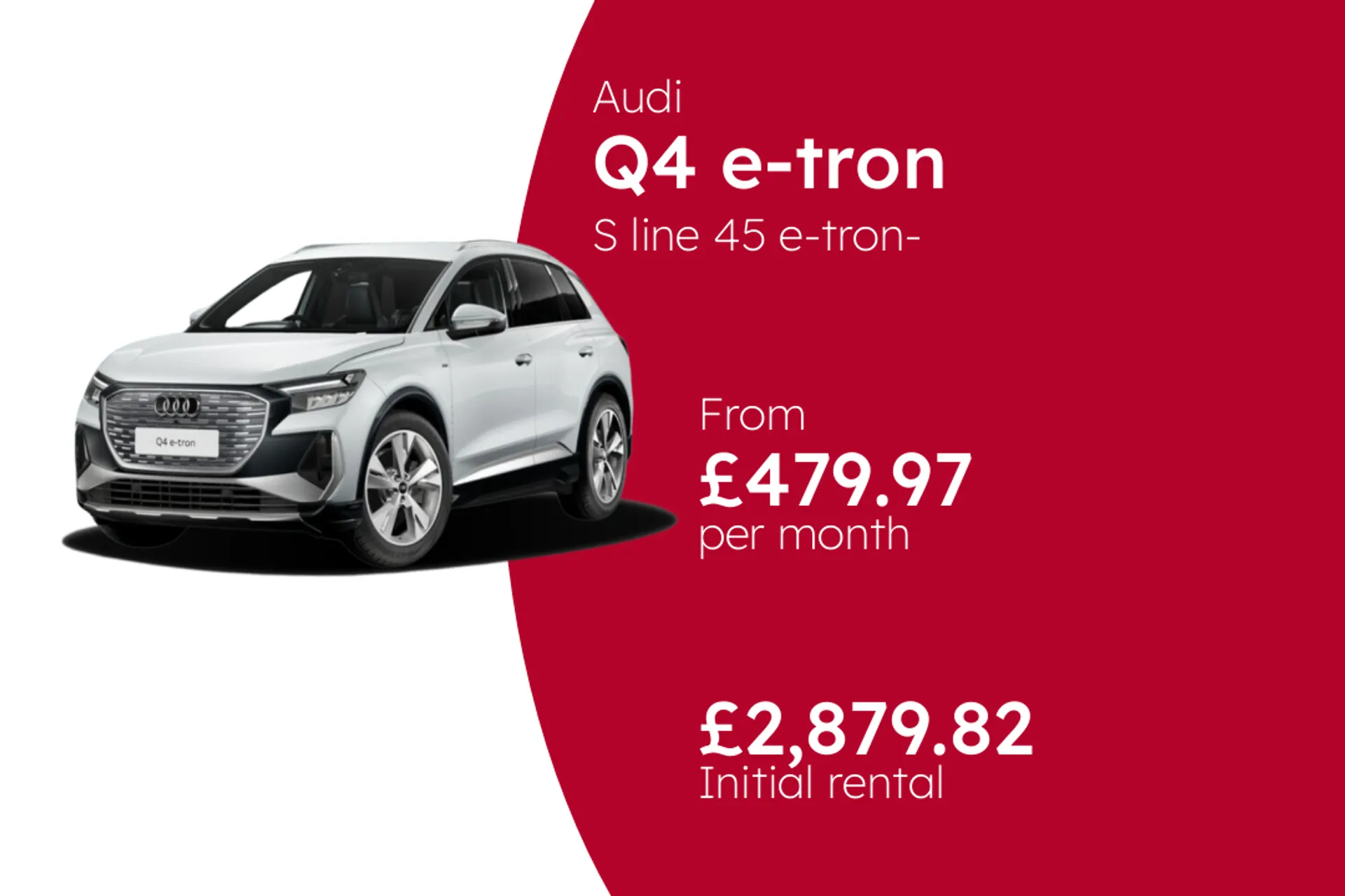 Audi S line 45 e-tron- Automatic BCH Finance Offer From £479.97 Per Month  