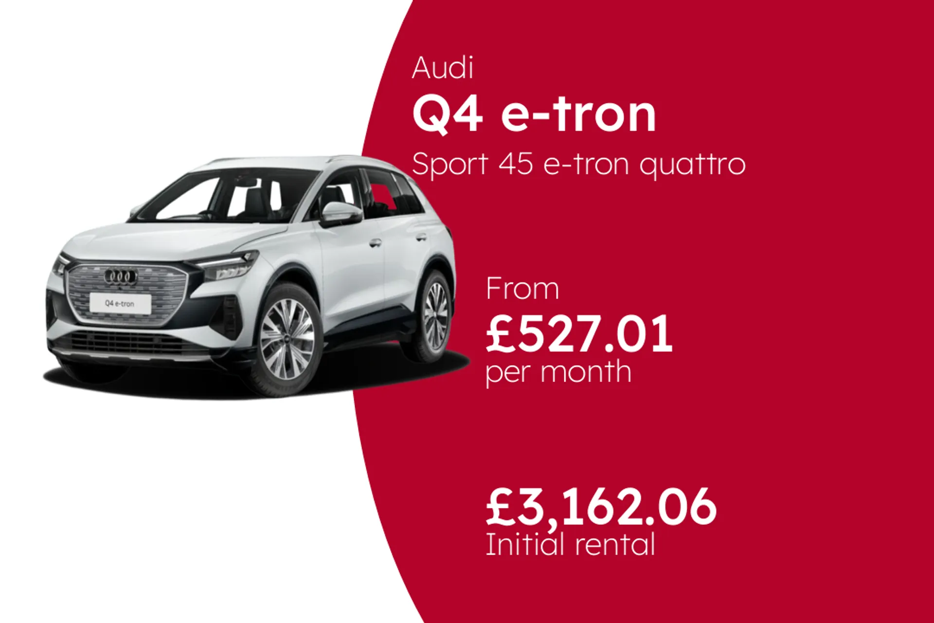 Audi Sport 45 e-tron quattro BCH Finance Offer From £527.01 Per Month  