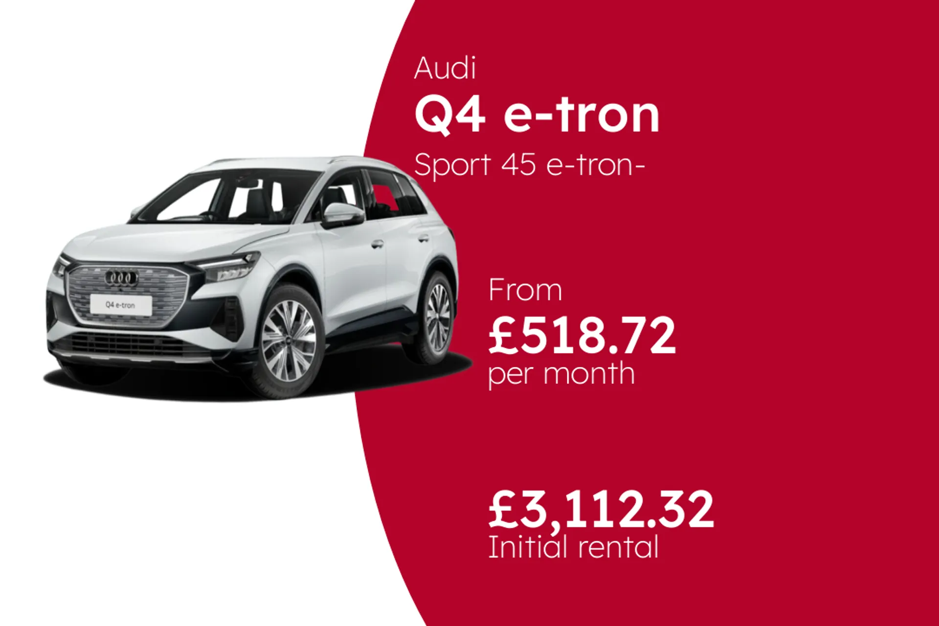 Audi Sport 45 e-tron- Automatic BCH Finance Offer From £518.72 Per Month  