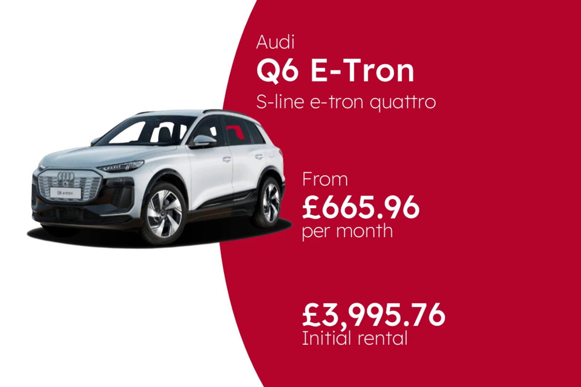 Audi S-line e-tron quattro BCH Finance Offer From £665.96 Per Month  