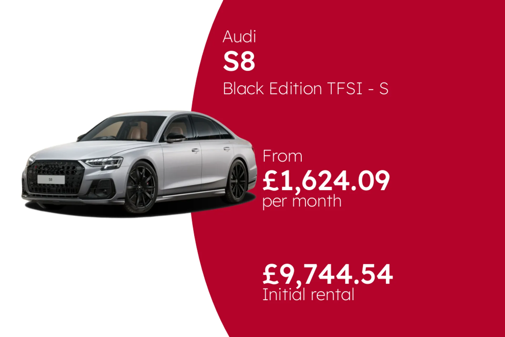 Audi Black Edition TFSI - S tronic BCH Finance Offer From £1624.09 Per Month  