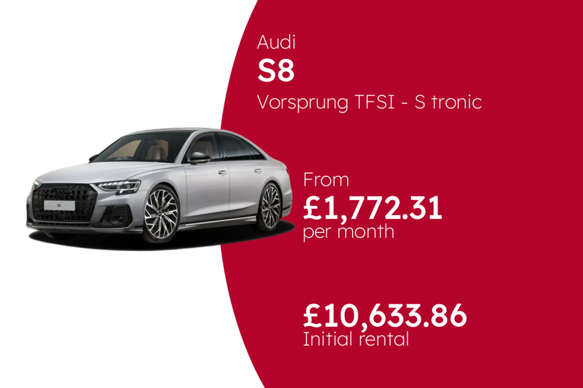 Audi Vorsprung TFSI - S tronic BCH Finance Offer From £1772.31 Per Month  