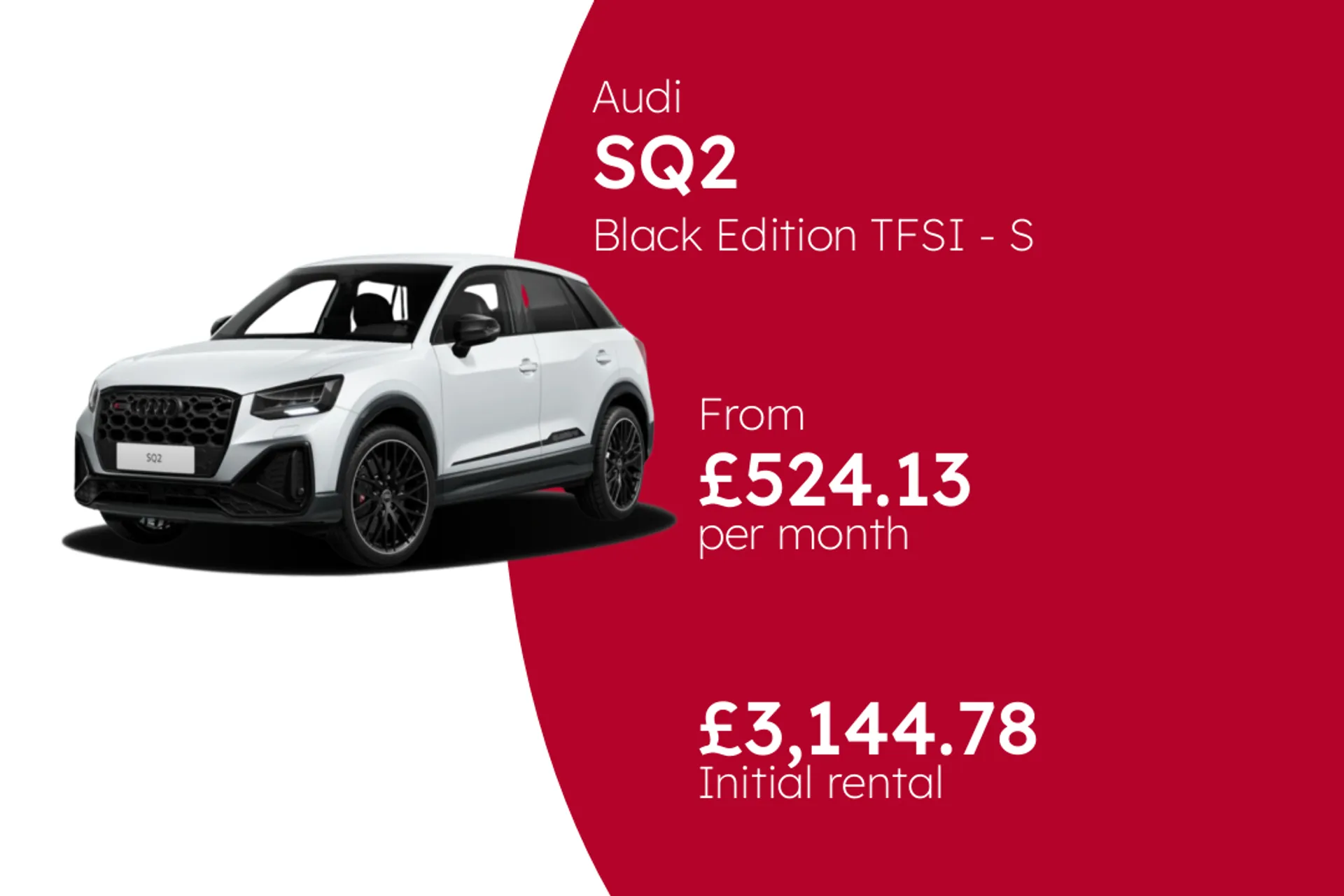 Audi Black Edition TFSI - S tronic BCH Finance Offer From £524.13 Per Month  