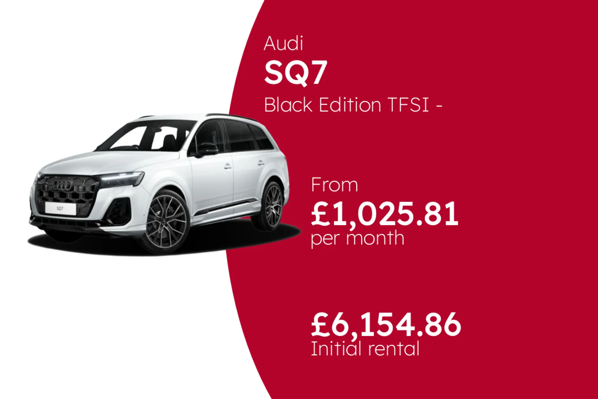 Audi Black Edition TFSI - Tiptronic BCH Finance Offer From £1025.81 Per Month  