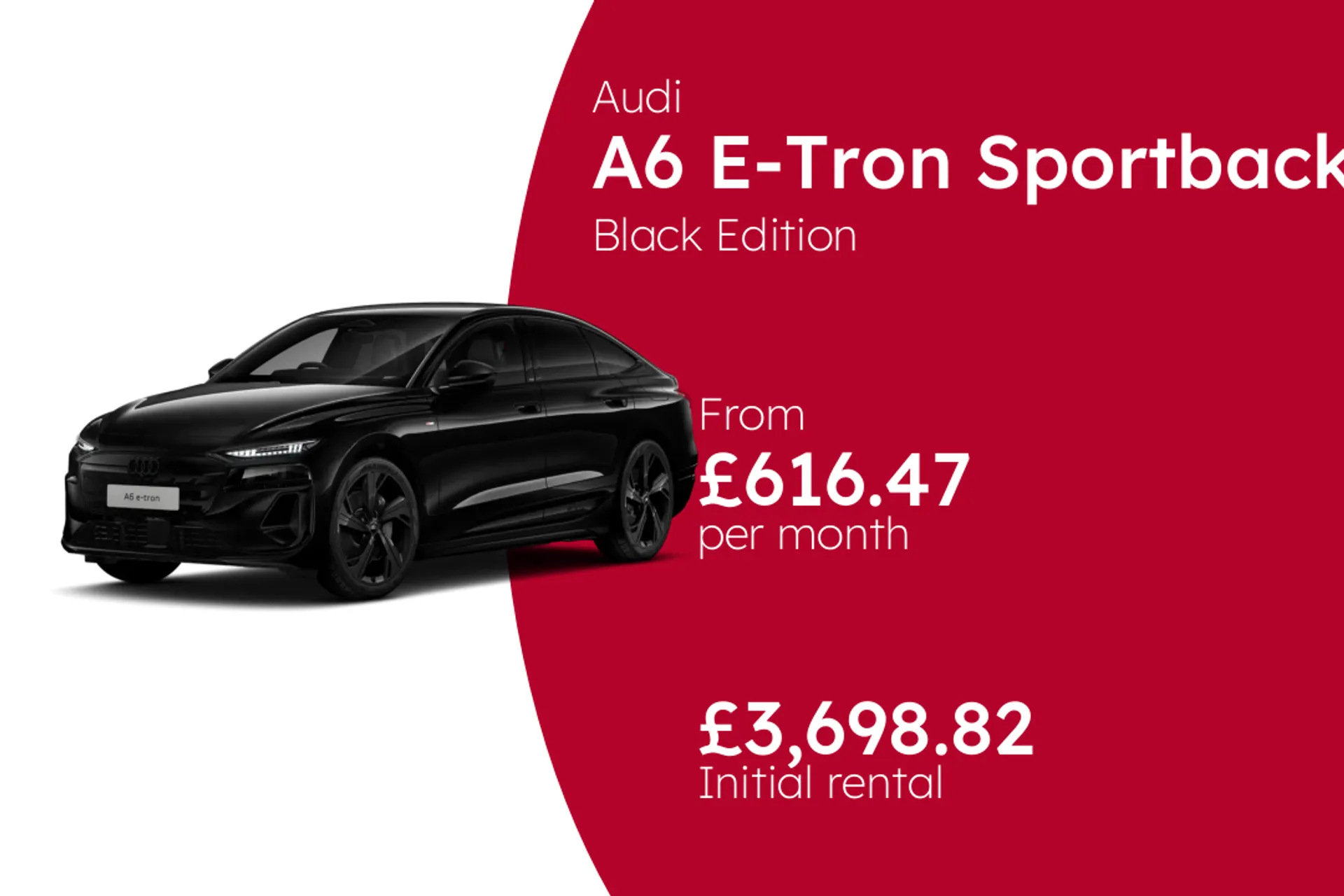 Audi Black Edition BCH Finance Offer From £616.47 Per Month  