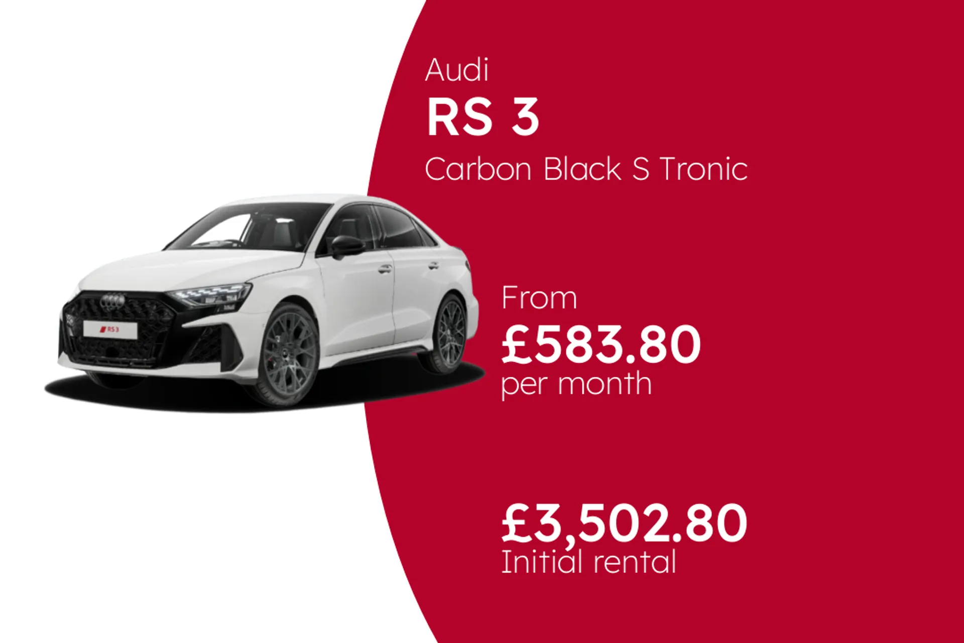 Audi Carbon Black S Tronic Quattro (metallic paint) BCH Finance Offer From £583.80 Per Month  