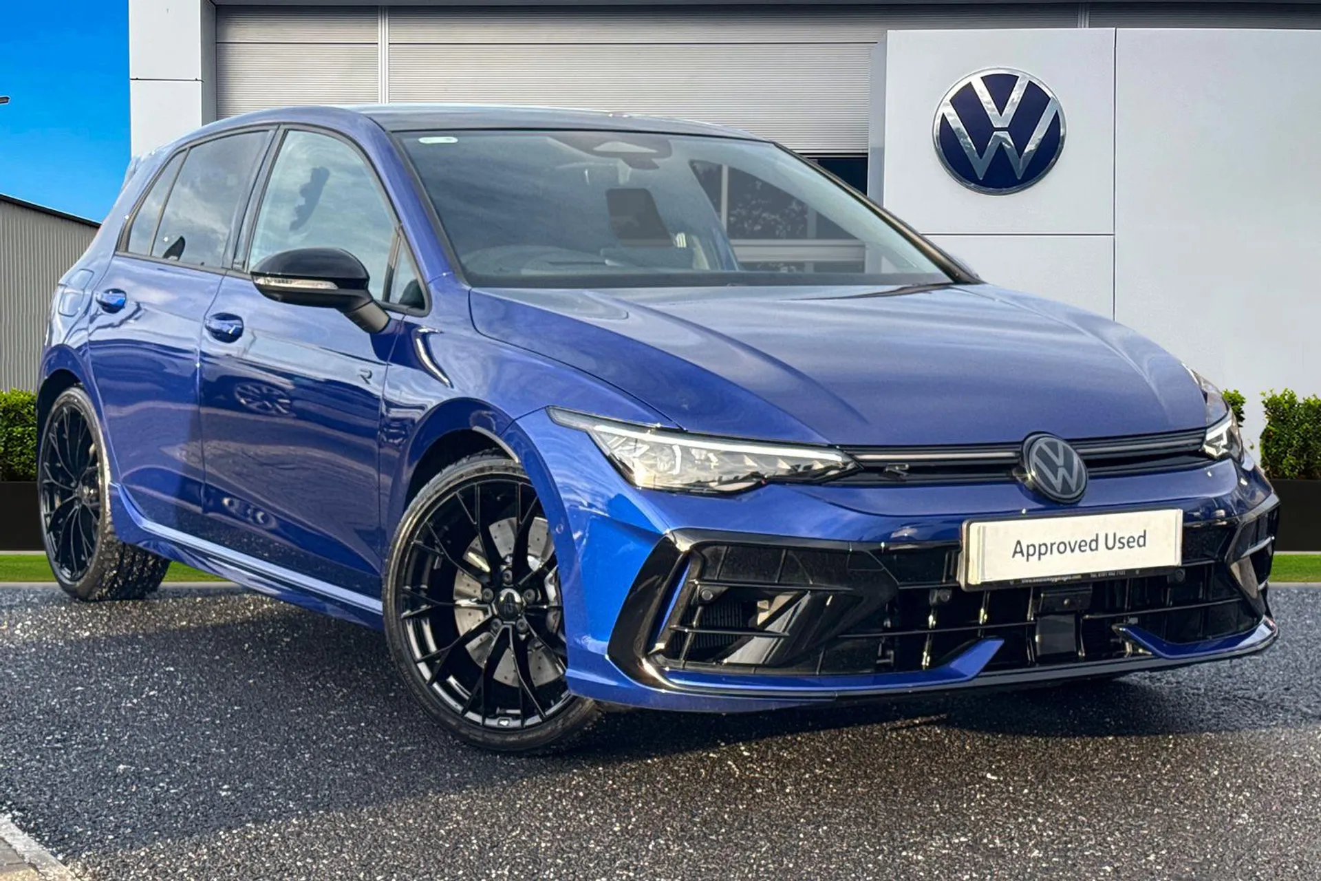 ML75HVR Volkswagen Golf 2.0 TSI 333 R Black Edition 4Motion 5dr DSG **19' WARMENAU ALLOYS + AKRAPOV Image #1