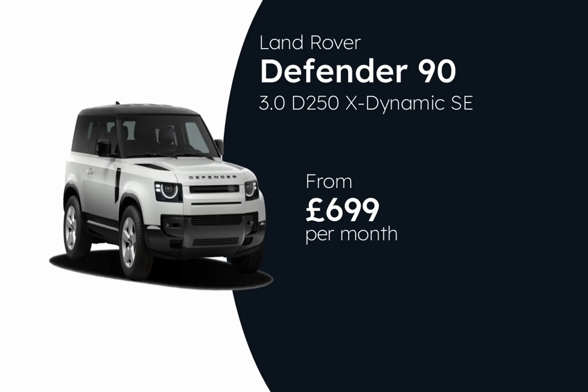 Land Rover 3.0 D250 X-Dynamic SE 3dr Auto  Finance Offer From £699.00 Per Month  