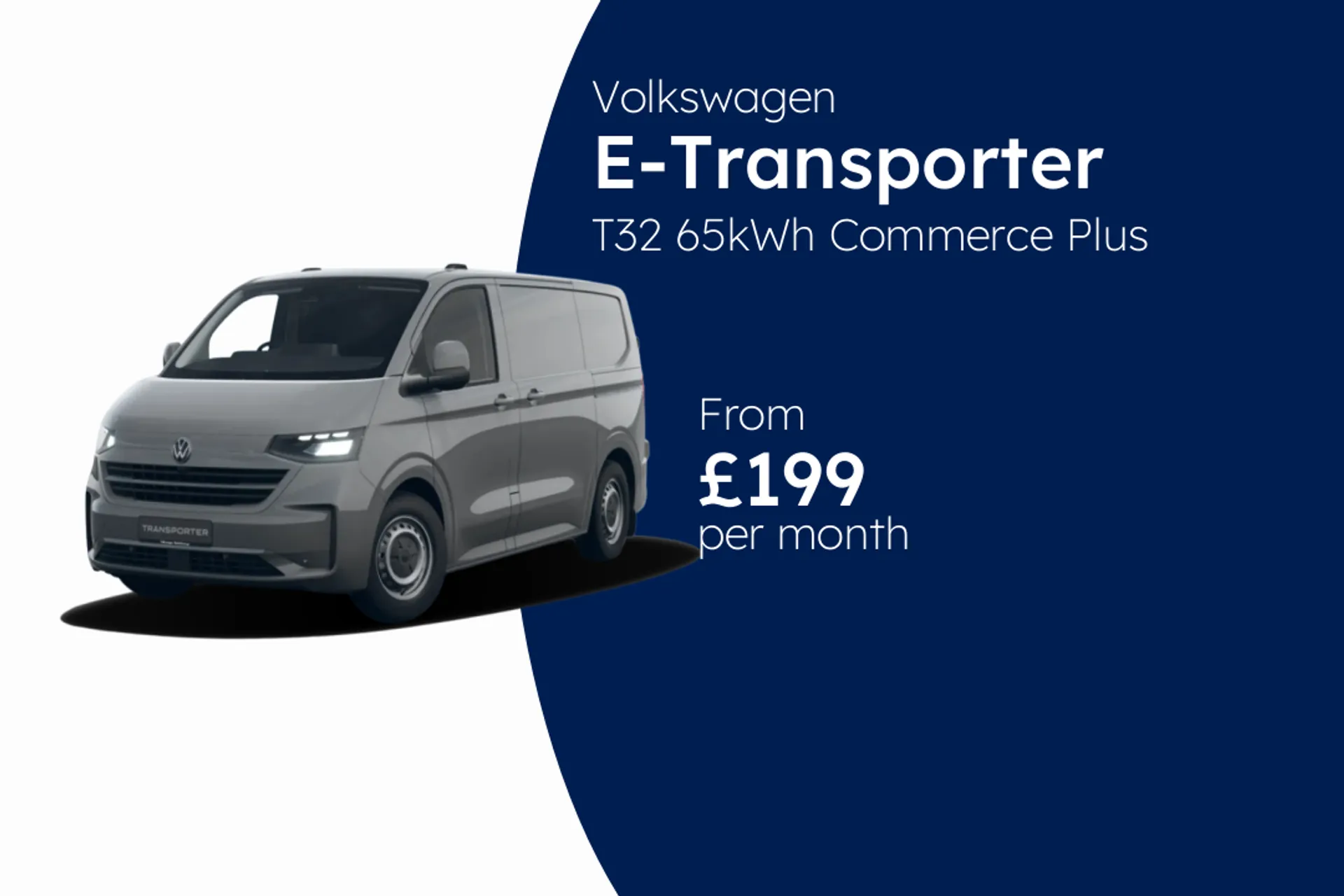 Volkswagen T32 65kWh Commerce Plus 5dr Electric Auto RWD SWB Finance Offer From £199.00 Per Month