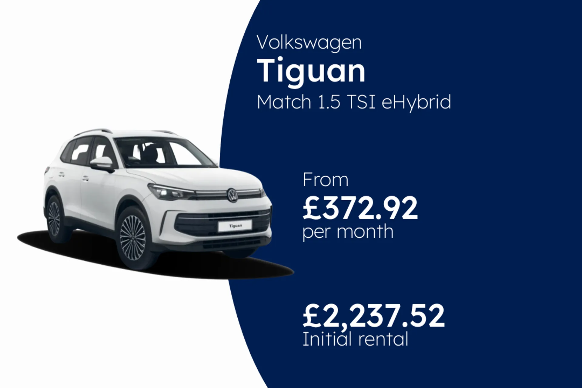 Volkswagen Match 1.5 TSI eHybrid 204PS 6-Speed DSG 5 Door BCH Finance Offer From £372.92 Per Month  