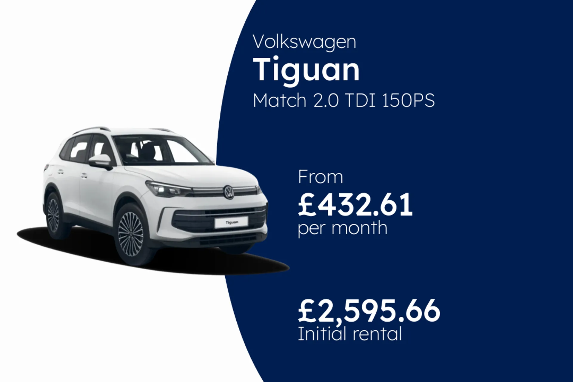 Volkswagen Match 2.0 TDI 150PS 7-speed DSG 5 Door BCH Finance Offer From £432.61 Per Month  