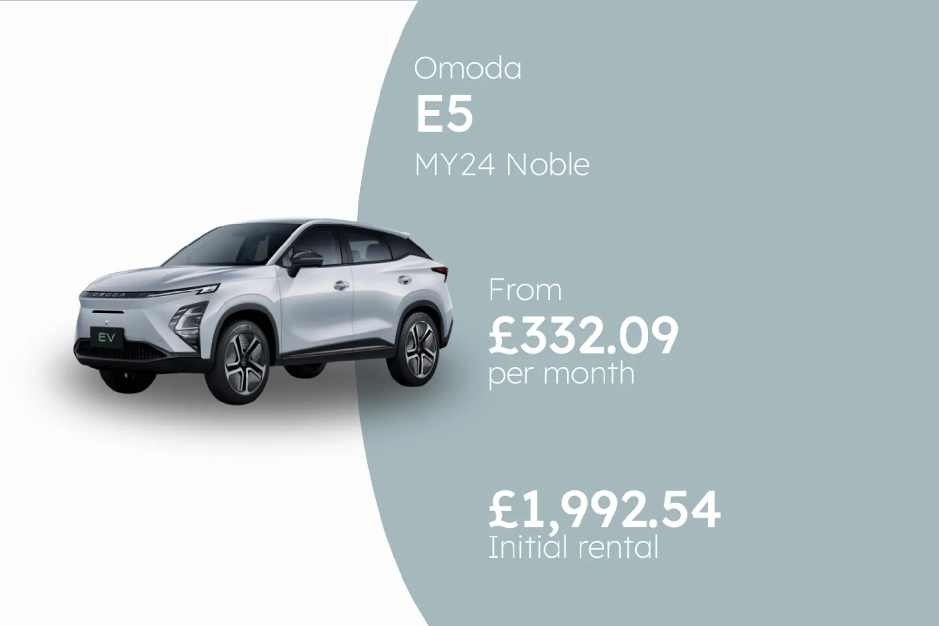 Omoda MY24 Noble BCH Finance Offer From £332.09 Per Month