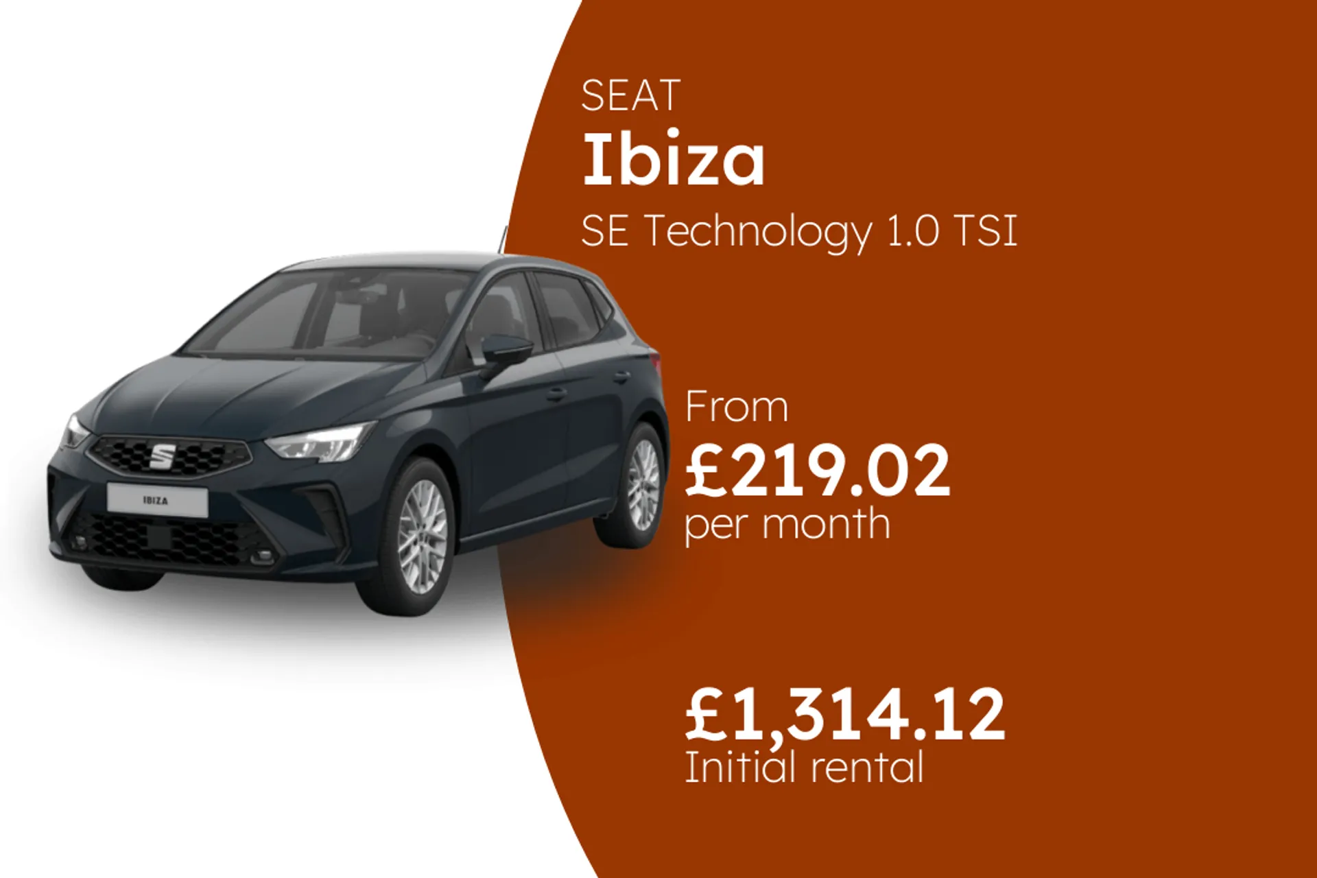 SEAT SE Technology 1.0 TSI 95PS 1 BCH Finance Offer From £219.02 Per Month  