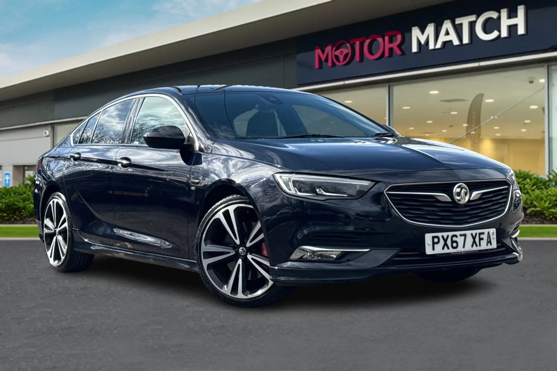 PX67XFA Vauxhall Insignia 2.0i Turbo Elite Nav Grand Sport 4WD Euro 6 (s/s) 5dr Image #1