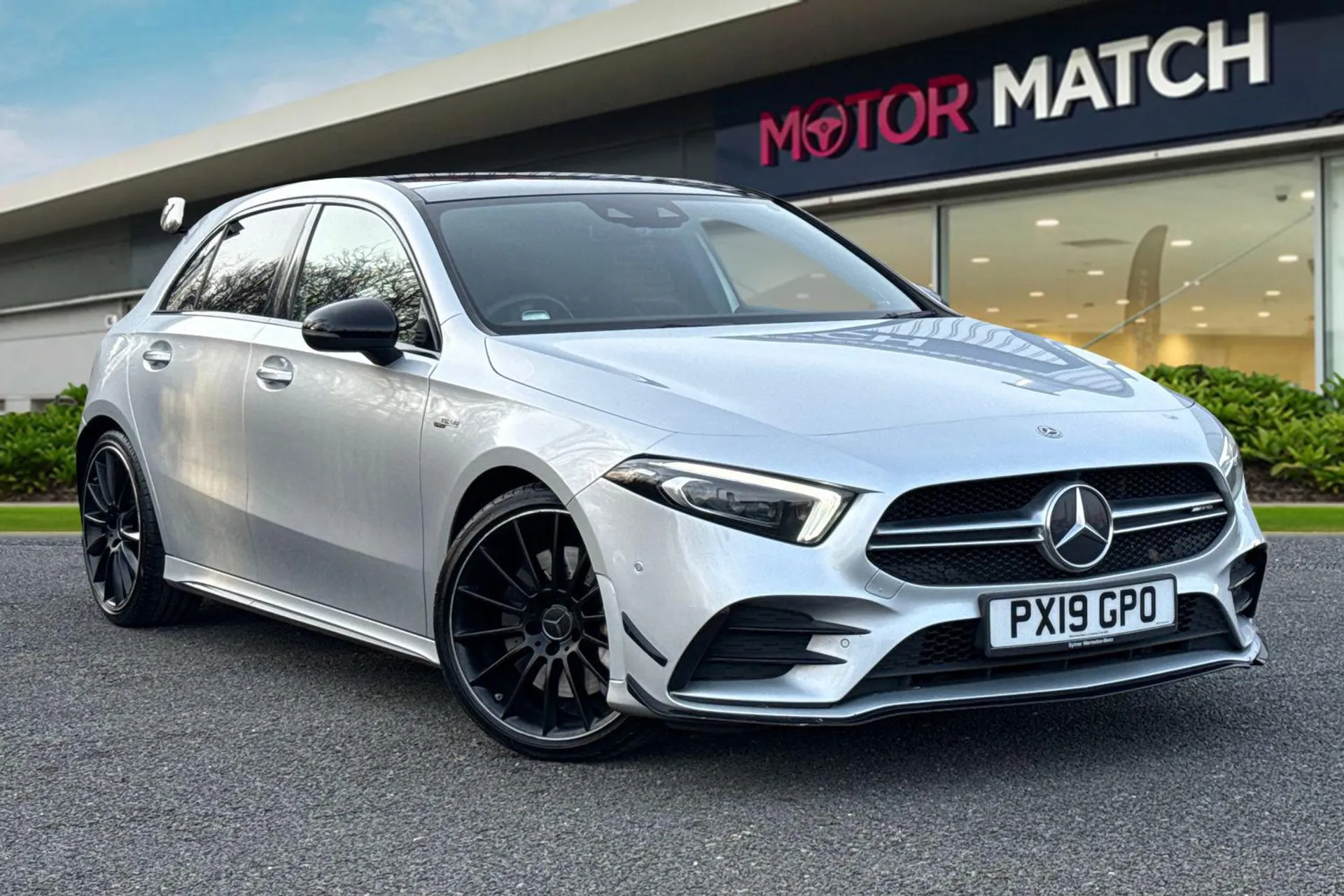 PX19GPO Mercedes-Benz A Class 2.0 A35 AMG (Premium Plus) SpdS DCT 4MATIC Euro 6 (s/s) 5dr Image #1