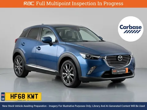 2019 MAZDA CX 3 2.0 SKYACTIV G SPORT BLACK SUV 5DR PETROL MANUAL EURO 6 S... photo