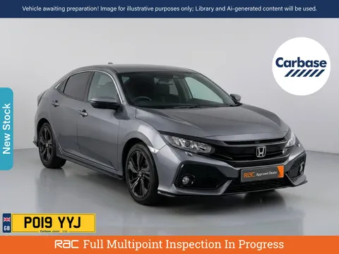 2019 HONDA CIVIC 1.5 VTEC TURBO GPF SPORT HATCHBACK 5DR PETROL MANUAL EURO 6 S... photo