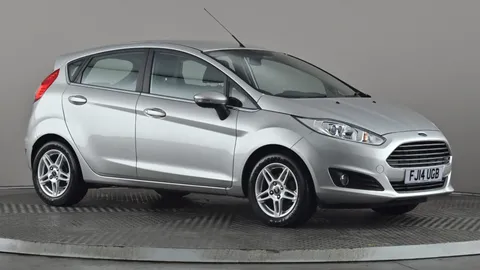 2014 FORD FIESTA 1.6 ZETEC POWERSHIFT PETROL AUTOMATIC 24,563 MILES SILVER 8,697 328 MONTH HP... photo