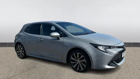 2021 TOYOTA COROLLA 1.8 VVT I HYBRID DESIGN CVT PETROL HYBRID AUTOMATIC 55,682 MILES GREY... photo