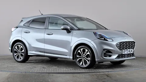 2023 FORD PUMA 1.0 ECOBOOST HYBRID MHEV ST LINE PETROL HYBRID MANUAL 21,979 MILES SILVER... photo