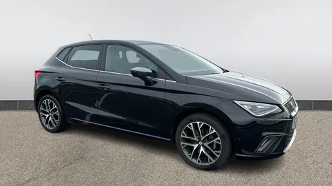 2023 SEAT IBIZA 1.0 TSI 110 XCELLENCE LUX PETROL MANUAL 17,312 MILES BLACK 14,976 15,176... photo