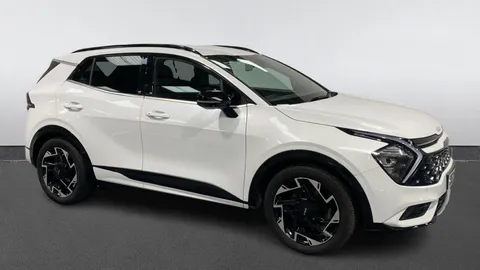 2022 KIA SPORTAGE 1.6T GDI ISG GT LINE PETROL MANUAL 16,855 MILES WHITE 20,497 20,697... photo