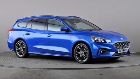 2019 FORD FOCUS 1.0 ECOBOOST 125 ST LINE PETROL MANUAL 38,127 MILES BLUE 11,197 11,497... photo