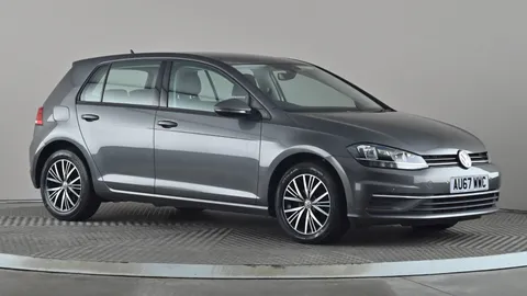2017 VOLKSWAGEN GOLF 1.0 TSI 110 SE NAV PETROL MANUAL 50,214 MILES GREY 11,497 199... photo