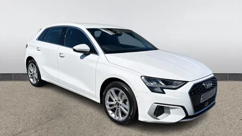 2023 A3 30 TFSI SPORT S TRONIC TECH PACK PETROL AUTOMATIC 16,549 MILES WHITE... photo