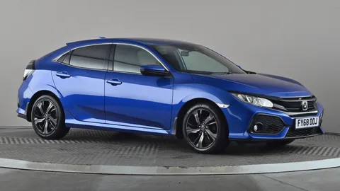 2018 HONDA CIVIC 1.0 VTEC TURBO 126 SR PETROL MANUAL 32,462 MILES BLUE 11,997 199... photo