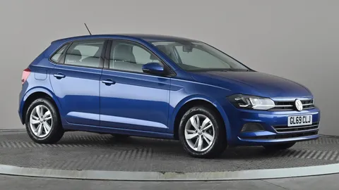 2019 VOLKSWAGEN POLO 1.0 TSI 95 SE PETROL MANUAL 39,448 MILES BLUE 11,697 199... photo