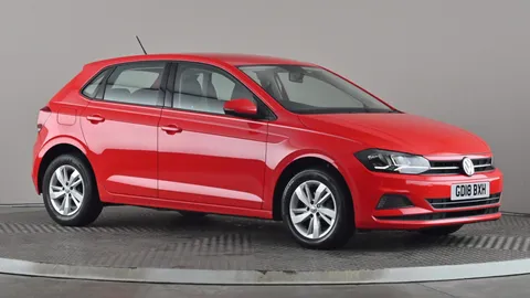 2018 VOLKSWAGEN POLO 1.0 SE PETROL MANUAL 37,395 MILES RED 11,197 197 MONTH HP 11,397... photo