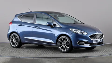 2019 FORD FIESTA 1.0 ECOBOOST 140 PETROL MANUAL 32,295 MILES BLUE 11,197 197 MONTH HP... photo