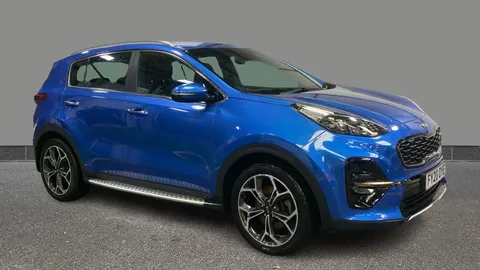 2020 KIA SPORTAGE 1.6T GDI ISG GT LINE PETROL MANUAL 28,000 MILES BLUE 15,197 199... photo
