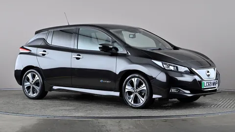 2019 NISSAN LEAF 110KW TEKNA 40KWH AUTO ELECTRIC AUTOMATIC 23,835 MILES BLACK 9,097 199... photo